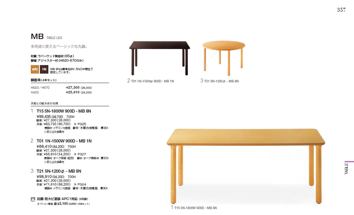 NXTABLE LEG(MB)