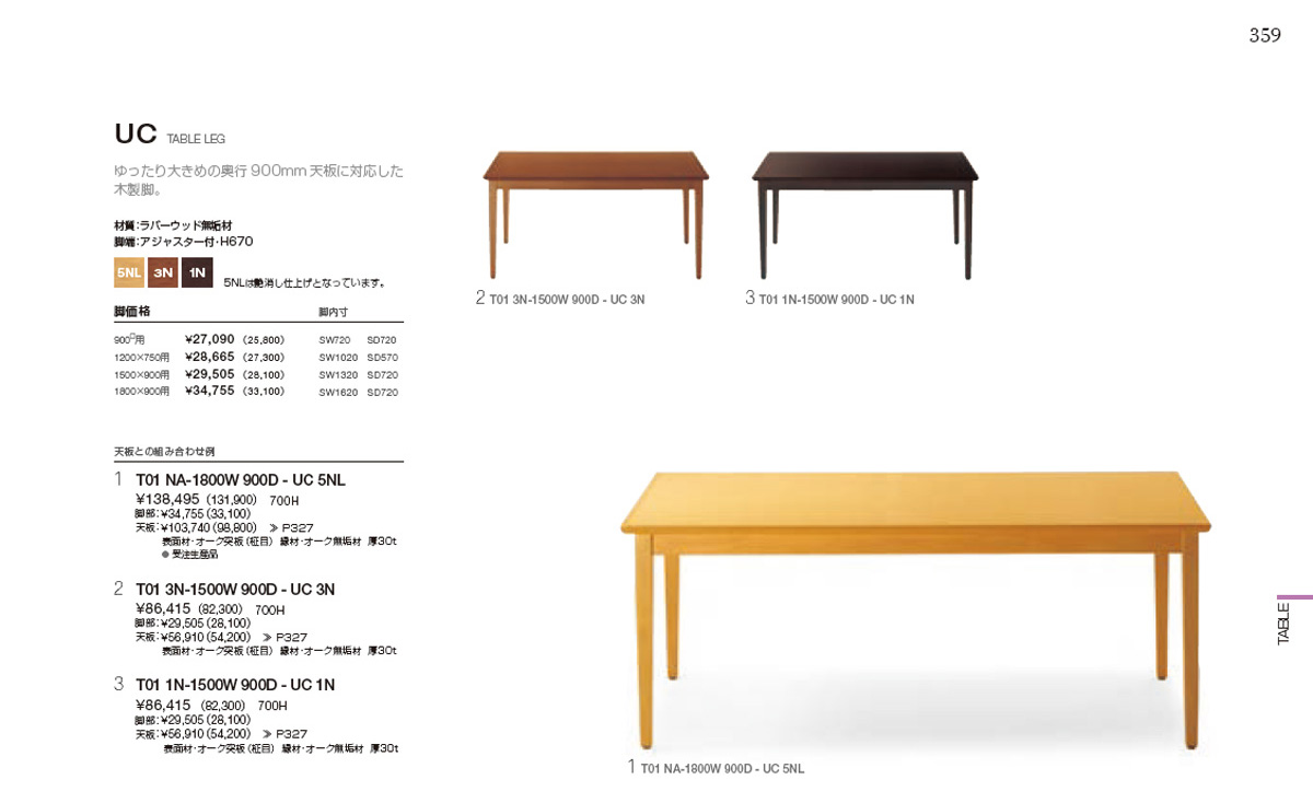 NXTABLE LEG(UC)